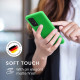 KW Samsung Galaxy A53 5G Θήκη Σιλικόνης TPU - Neon Green - 57808.44
