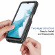 Techsuit Samsung Galaxy A23 5G Defense 360 Pro Θήκη 360 Full Body με Προστασία Οθόνης - Black / Διάφανη