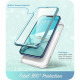 i-Blason iPhone 14 Plus Cosmo Σκληρή Θήκη με Πλαίσιο Σιλικόνης και Προστασία Οθόνης - Ocean Blue