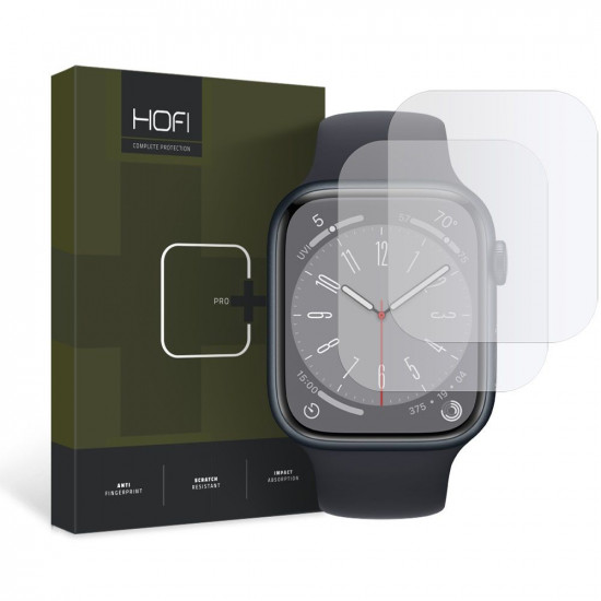Hofi Προστασία Οθόνης Apple Watch 4 / 5 / 6 / 7 / 8 / 9 / SE 40 / 41mm - Hydroflex Pro+ Προστατευτική Μεμβράνη Οθόνης - 3 Τεμάχια - Clear