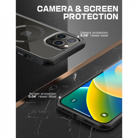 Supcase iPhone 14 Pro UB Mag Σκληρή Θήκη με MagSafe - Black