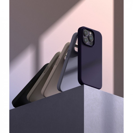 Ringke iPhone 14 Pro Silicone Case Θήκη Σιλικόνης - Deep Purple