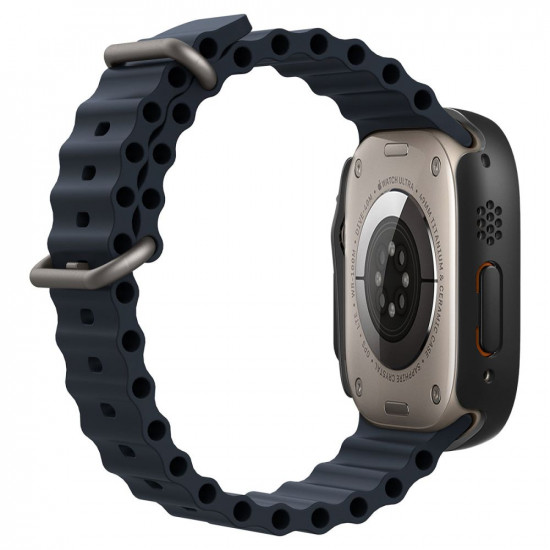 Spigen Θήκη Apple Watch Ultra / Ultra 2 - 49MM Thin Fit 360 με Προστασία Οθόνης - Black