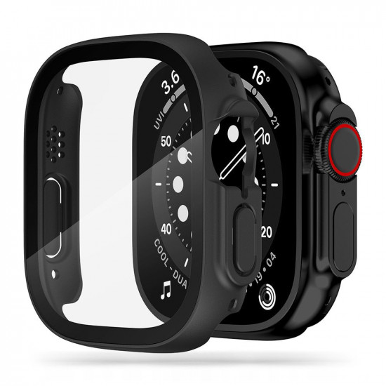 Tech-Protect Θήκη Apple Watch Ultra / Ultra 2 - 49MM Defense 360 με Προστασία Οθόνης - Black