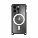 SwitchEasy Odyssey+ M iPhone 14 Pro Rugged Utility Σκληρή Θήκη με Λουράκι και MagSafe - Leather Black / Classic Black