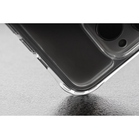 SwitchEasy iPhone 14 Pro Max Atoms Case Σκληρή Θήκη με Πλαίσιο Σιλικόνης - Διάφανη