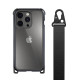 SwitchEasy Odyssey+ iPhone 14 Pro Rugged Utility Σκληρή Θήκη με Λουράκι - Metal Black / Mystery Black