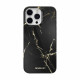 SwitchEasy iPhone 14 Pro Max Marble Case Σκληρή Θήκη με Πλαίσιο Σιλικόνης - Pearl Black