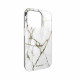 SwitchEasy iPhone 14 Pro Marble Case Σκληρή Θήκη με Πλαίσιο Σιλικόνης - Champagne White