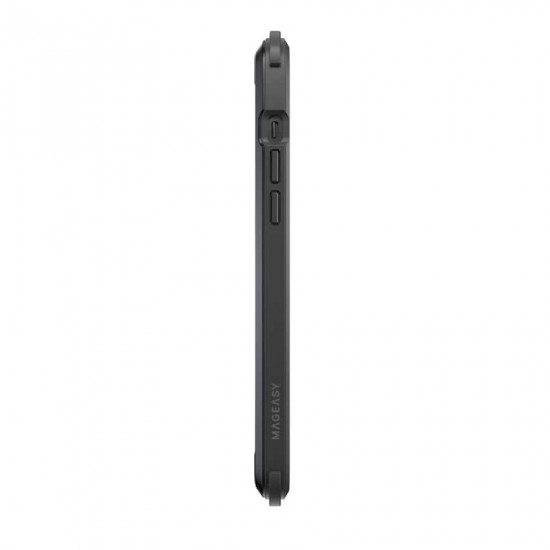 SwitchEasy Odyssey M iPhone 14 Pro Max Rugged Utility Σκληρή Θήκη με MagSafe - Metal Black 