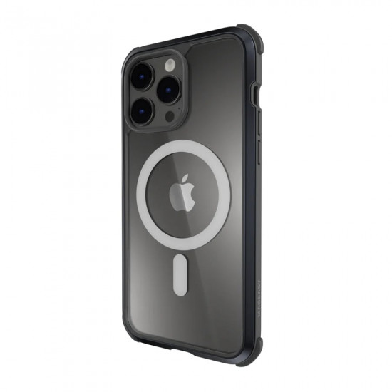 SwitchEasy Odyssey M iPhone 14 Pro Max Rugged Utility Σκληρή Θήκη με MagSafe - Metal Black 
