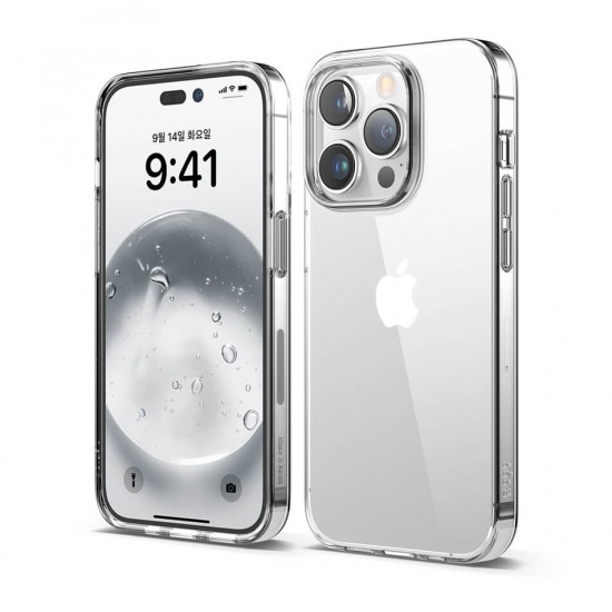 elago iPhone 14 Pro Clear Case Θήκη Σιλικόνης TPU - Διάφανη
