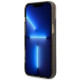 Karl Lagerfeld iPhone 14 Plus - Liquid Glitter Elong Σκληρή Θήκη με Πλαίσιο Σιλικόνης - Ημιδιάφανη / Black - KLHCP14MLCKVK