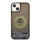Karl Lagerfeld iPhone 14 Plus - Liquid Glitter RSG Σκληρή Θήκη με Πλαίσιο Σιλικόνης - Διάφανη / Black - KLHCP14MLCRSGRK