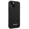 Karl Lagerfeld iPhone 14 Plus - 3D Monogram Σκληρή Θήκη με Πλαίσιο Σιλικόνης - Black - KLHCP14MRUPKLPK