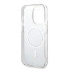 Guess iPhone 14 Pro Max - Bundle Pack MagSafe - Σετ Σκληρή Θήκη με Επένδυση Συνθετικού Δέρματος και Ασύρματος Φορτιστής MagSafe - Design 4G and Gold - Brown - GUBPP14XH4EACSW