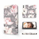 Mobiwear iPhone 11 Θήκη Βιβλίο Slim Flip - Design Pink Pastel Flowers - MX06S
