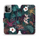 Mobiwear iPhone 12 Pro Θήκη Βιβλίο Slim Flip - Design Dark Floral - VP13S