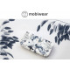 Mobiwear iPhone 13 Θήκη Βιβλίο Slim Flip - Design Exotic Bird Crane and Flowers - MX09S