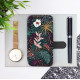 Mobiwear Xiaomi Redmi Note 11 / Redmi Note 11S Θήκη Βιβλίο Slim Flip - Design Dark Floral - VP13S