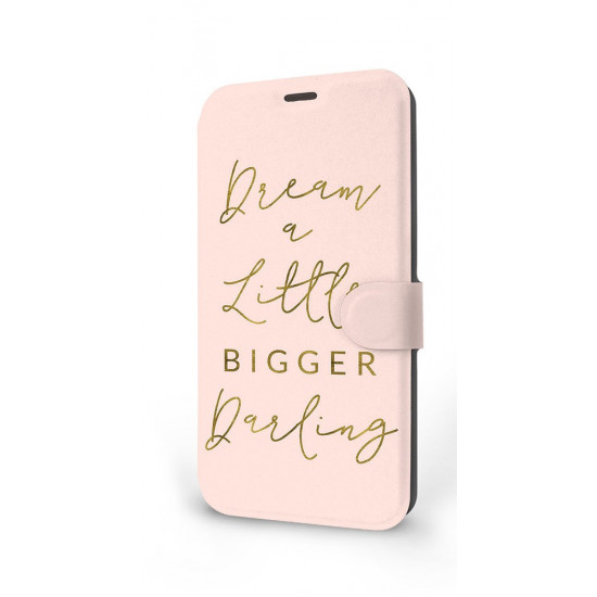 Mobiwear iPhone 13 Pro Θήκη Βιβλίο Slim Flip - Design Pink Dream - M014S