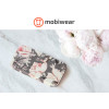 Mobiwear iPhone 13 Pro Θήκη Βιβλίο Slim Flip - Design Pink Pastel Flowers - MX06S