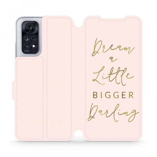 Mobiwear Xiaomi Redmi Note 11 / Redmi Note 11S Θήκη Βιβλίο Slim Flip - Design Pink Dream - M014S