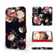 Mobiwear iPhone 13 Pro Θήκη Βιβλίο Slim Flip - Design Bouquet of Roses - VD11P