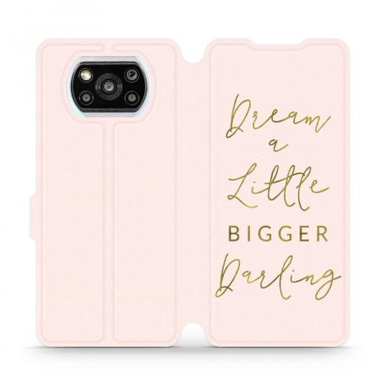Mobiwear Xiaomi Poco X3 NFC / X3 Pro Θήκη Βιβλίο Slim Flip - Design Pink Dream - M014S