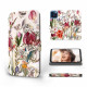 Mobiwear iPhone 13 Pro Max Θήκη Βιβλίο Slim Flip - Design Vintage Flowers - MP01S