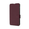Mobiwear iPhone 13 Pro Max Θήκη Βιβλίο Slim Flip - Μπορντό - S_BUB