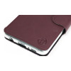 Mobiwear iPhone 13 Pro Max Θήκη Βιβλίο Slim Flip - Μπορντό - S_BUB