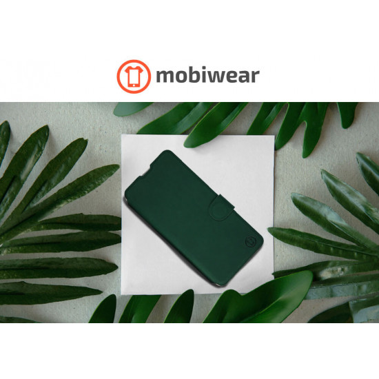 Mobiwear Samsung Galaxy S22 Ultra Θήκη Βιβλίο Slim Flip - Πράσινη - S_GRB