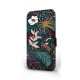 Mobiwear iPhone 14 Pro Θήκη Βιβλίο Slim Flip - Design Dark Floral - VP13S