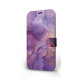Mobiwear iPhone 14 Pro Θήκη Βιβλίο Slim Flip - Design Purple Marble - VP20S