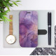 Mobiwear Samsung Galaxy A13 4G Θήκη Βιβλίο Slim Flip - Design Purple Marble - VP20S