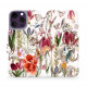 Mobiwear iPhone 14 Pro Max Θήκη Βιβλίο Slim Flip - Design Vintage Flowers - MP01S