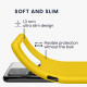 KW Xiaomi 11T / 11T Pro Θήκη Σιλικόνης TPU - Bright Yellow - 56245.165