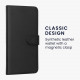 KW Samsung Galaxy A13 4G Θήκη Πορτοφόλι Stand - Black - 60024.01