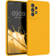 KW Samsung Galaxy A53 5G Θήκη Σιλικόνης Rubber TPU - Honey Yellow - 57835.143