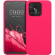 KW Xiaomi Redmi 10C Θήκη Σιλικόνης Rubberized TPU - Neon Pink - 59230.77