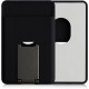 KW iPhone 12 Series / iPhone 13 Series / iPhone 14 Series Μαγνητική Θήκη από Σιλικόνη για Πιστωτικές Κάρτες με Stand - Black - 58791.01