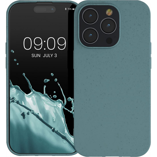 Kalibri iPhone 14 Pro Θήκη Σιλικόνης TPU με Ανακυκλώσιμο και Βιοδιασπώμενο Υλικό - Arctic Night - 59219.207