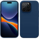 KW iPhone 14 Pro Θήκη Σιλικόνης TPU - Navy Blue - 59073.116