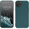 Kalibri iPhone 14 Plus Θήκη Σιλικόνης TPU με Ανακυκλώσιμο και Βιοδιασπώμενο Υλικό - Matte Petrol - 59218.57