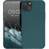 Kalibri iPhone 14 Plus Θήκη Σιλικόνης TPU με Ανακυκλώσιμο και Βιοδιασπώμενο Υλικό - Matte Petrol - 59218.57