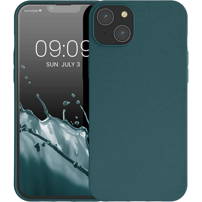 Kalibri iPhone 14 Plus Θήκη Σιλικόνης TPU με Ανακυκλώσιμο και Βιοδιασπώμενο Υλικό - Matte Petrol - 59218.57
