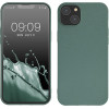 Kalibri iPhone 14 Plus Θήκη Σιλικόνης TPU με Ανακυκλώσιμο και Βιοδιασπώμενο Υλικό - Forest Green - 59218.166