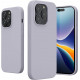 KW iPhone 14 Pro Θήκη Σιλικόνης TPU - Light Lavender - 59073.139