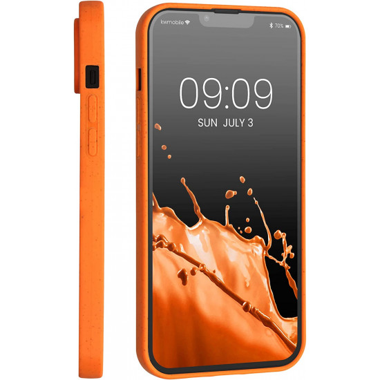 Kalibri iPhone 14 Plus Θήκη Σιλικόνης TPU με Ανακυκλώσιμο και Βιοδιασπώμενο Υλικό - Fruity Orange - 59218.150